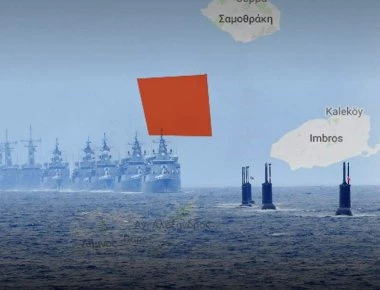 Με φρενίτιδα τουρκικών ασκήσεων από την Άνδρο και τη Σαμοθράκη μέχρι το Καστελόριζο η Άγκυρα βάζει φωτιά στο Αιγαίο